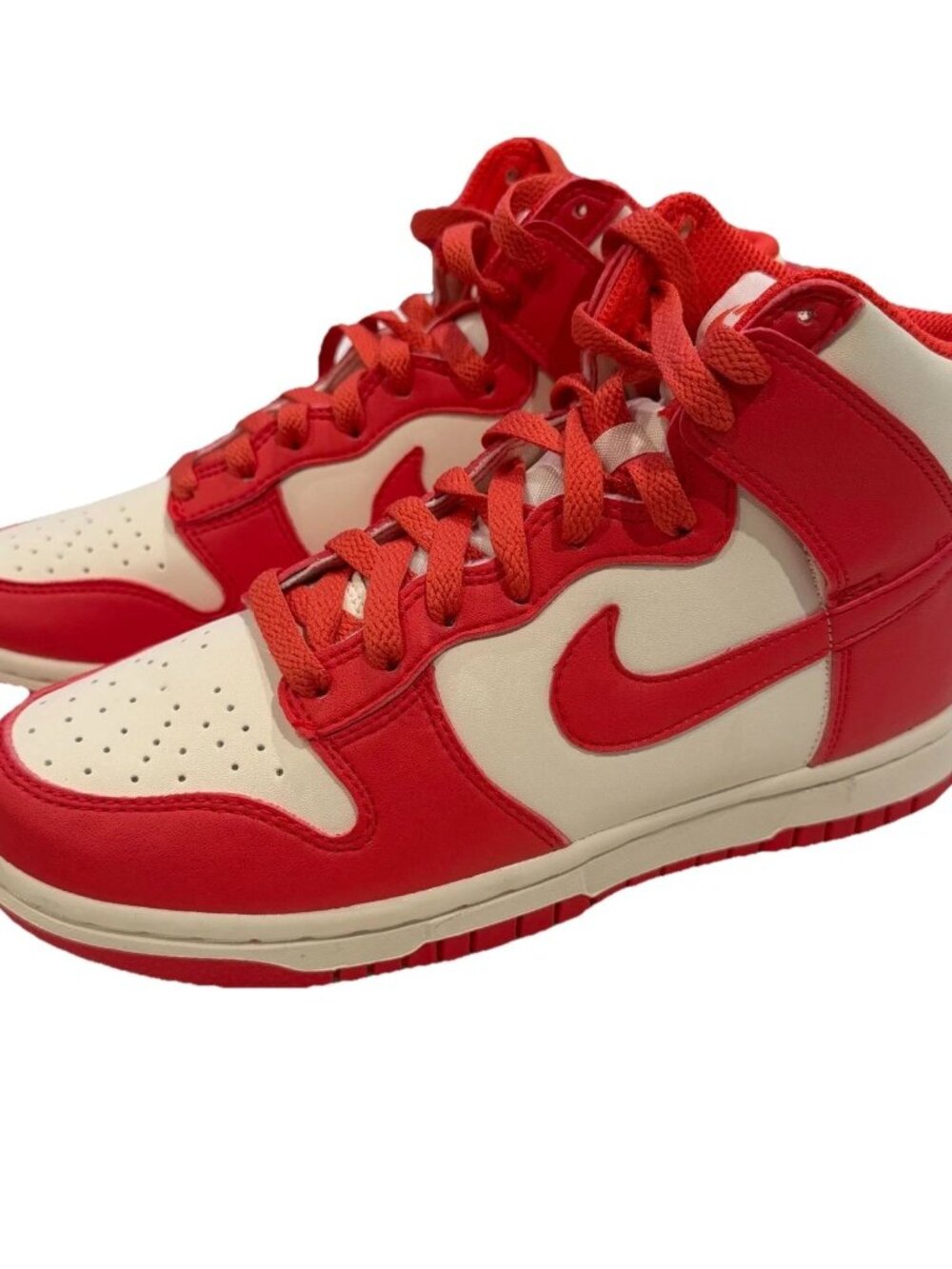 NEW! Nike Dunk High Next Nature Coconut Milk Light Crimson (Women's)